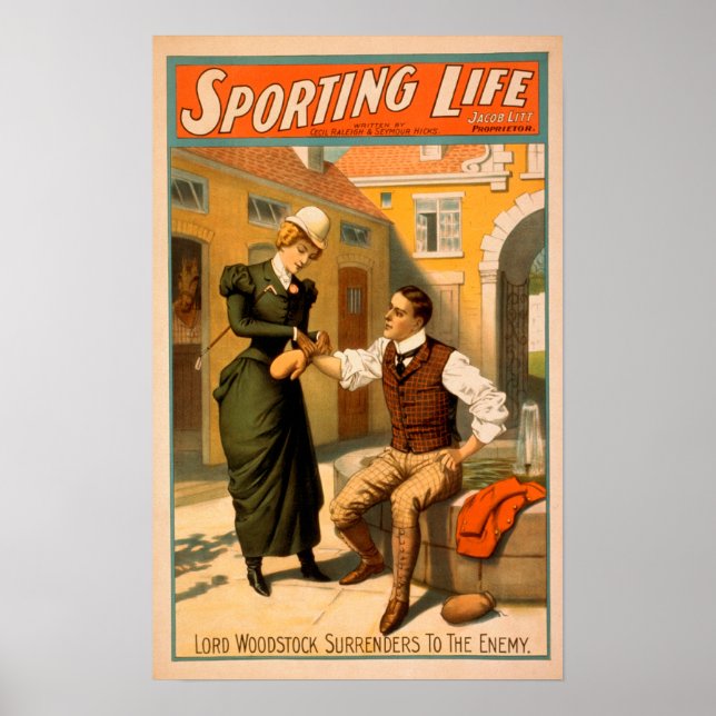 Sporting LifeBoxer Boxing Theatre Poster (Front)