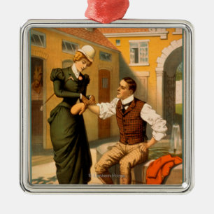 Sporting LifeBoxer Boxing Theatre Poster Metal Ornament