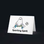 Sporting Spirit Thank You Card<br><div class="desc">Sporting Spirit. Available in English,  Spanish,  French,  German and Italian!</div>