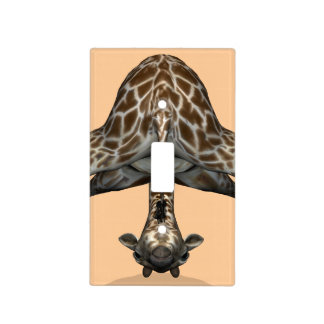 Sportive Giraffe Light Switch Cover