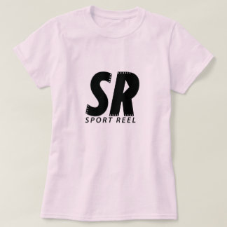SPORTREEL WOMEN PINK T-SHIRT WITH ORIGINAL LOGO