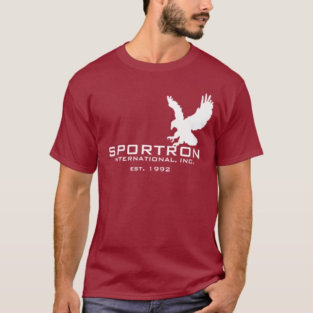 Sportron Eagle Dark Tee (Front)