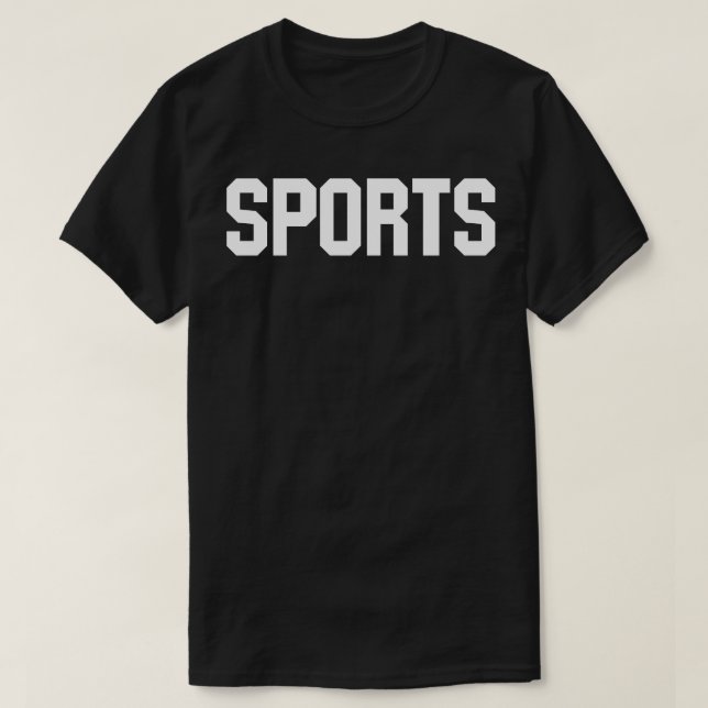 Sports 1 T-Shirt (Design Front)