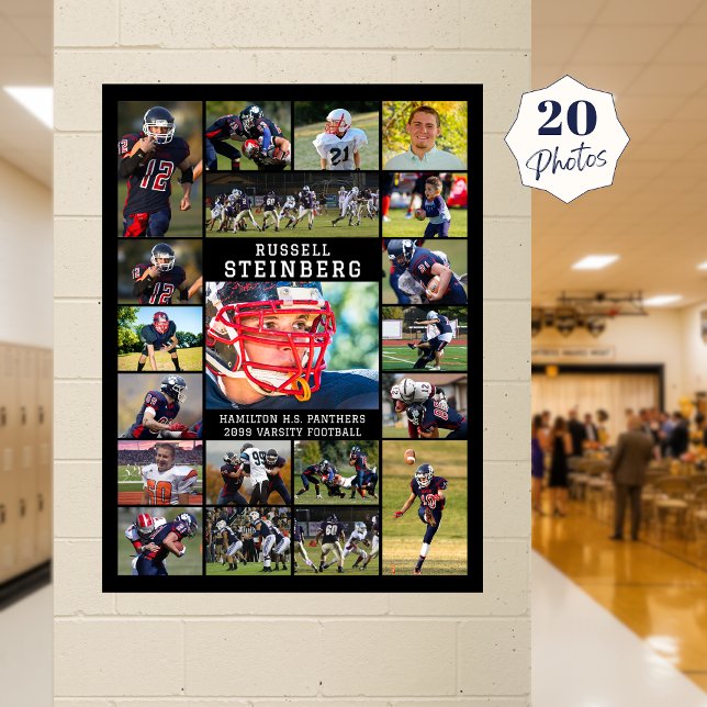 Sports 20 Photo Collage Poster (Creator Uploaded)