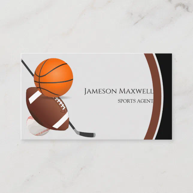 Sports Agent Business Card Zazzle   Sports Agent Business Card Rac51c04709bb402ebf3e315a7da14723 Tcvtq 644.webp