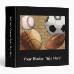 Sports Al-Star, Basketball/Soccer/Football 3 Ring Binder