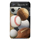 Sports Al-Star, Basketball/Soccer/Football iPod Case-Mate Case (Back)