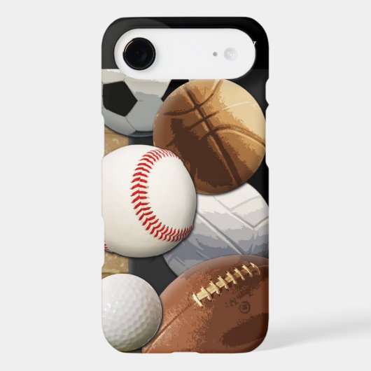 Sports Al-Star, Basketball/Soccer/Football iPod Case-Mate Case (Back)