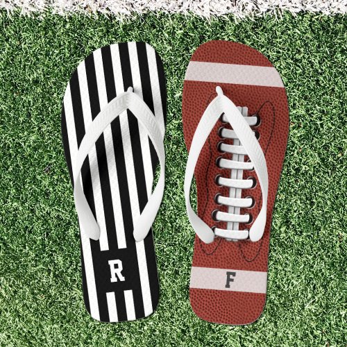 Sports American Football Referee Flip Flops