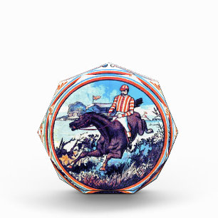 Sports and Games Hunting Vintage Book Cover Acrylic Award