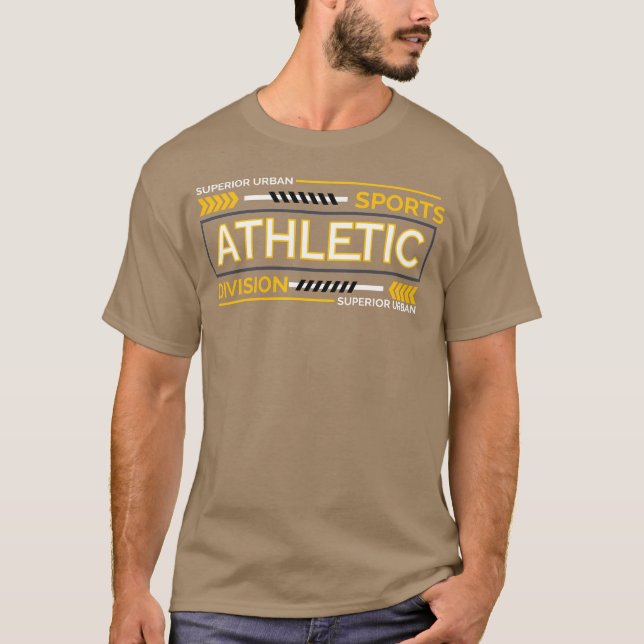Sports athletic division girl vintage T-Shirt (Front)