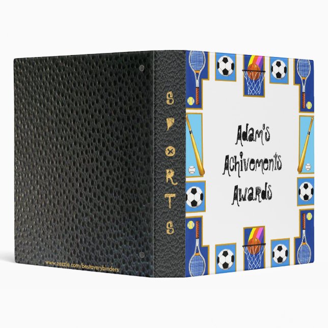 Sports Awards Notebook Avery Binder (Background)