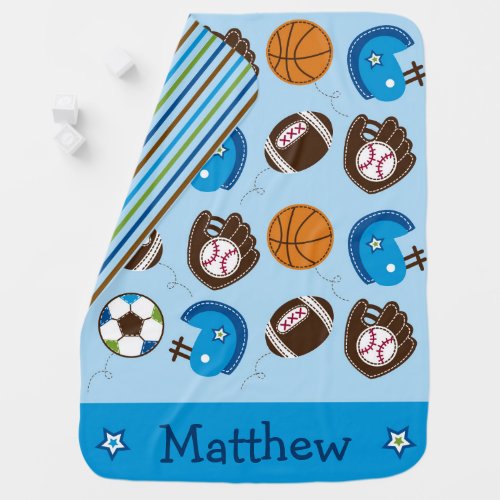 Sports Baby Blanket