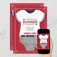 Atlanta Braves Themed Ticket Invitation Braves Ticket Invite 