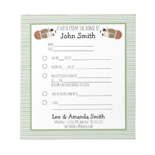 Sports Ball School Note Excuse