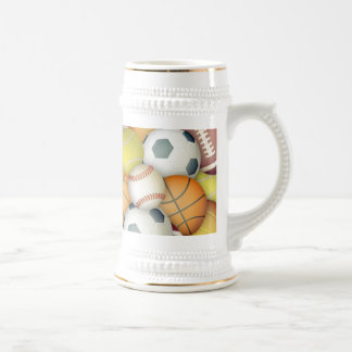 Sports-Balls Beer Stein