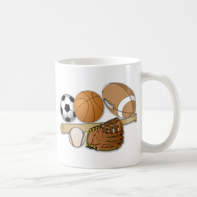 sports balls coffee mug (Right)