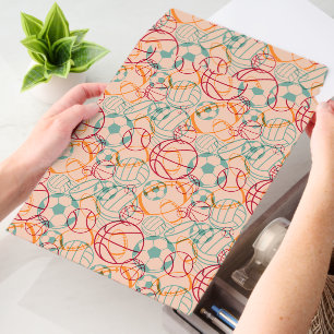 Sports Balls Design Envelope Mailer