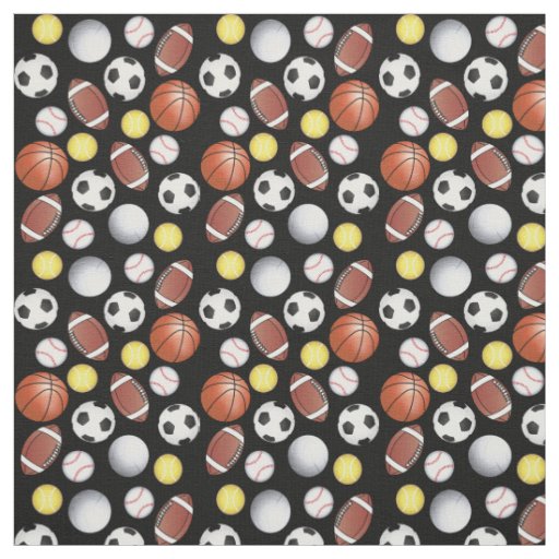 Sports Balls Fabric