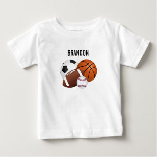 Sports Balls Personalized T-Shirt