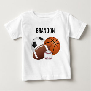 Sports Balls Personalized T-Shirt