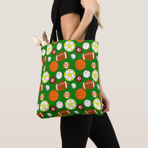 Sports Balls  Tote Bag