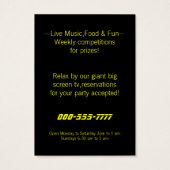 sports bar (Back)