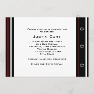 Sports Bar Mitzvah Invitation Miami Basketball