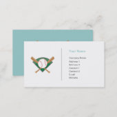 Sports - Baseball - Business Business Card (Front/Back)