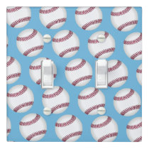 Sports Baseball Light Switch Cover