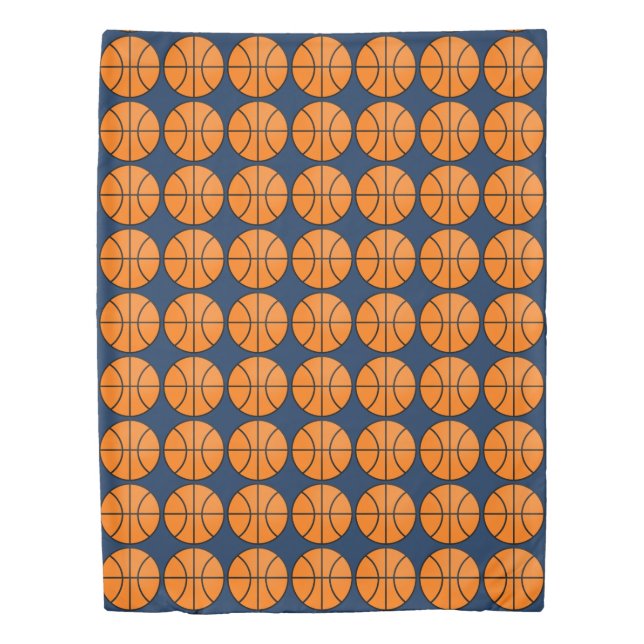 Sports Basketball Duvet Bed Cover (Front)
