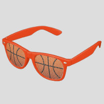 Sports Basketball Fan Retro Sunglasses