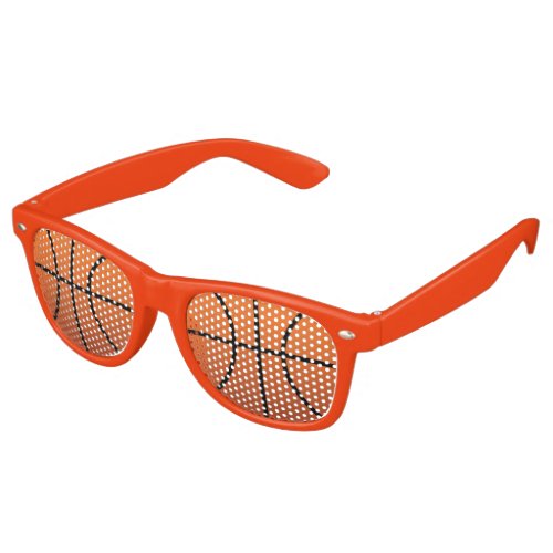 Sports Basketball Fan Retro Sunglasses