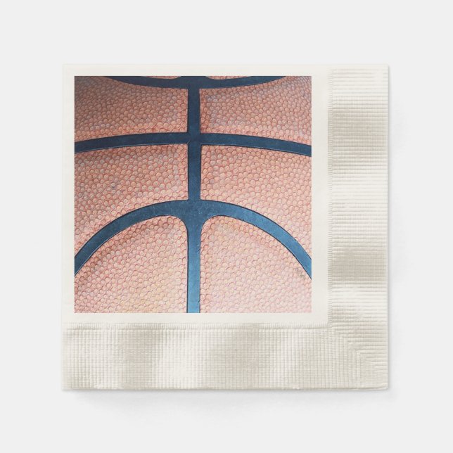 Sports Basketball Napkins (Front)