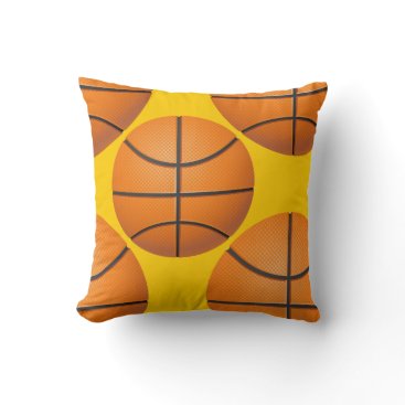 sports basketball throw pillow