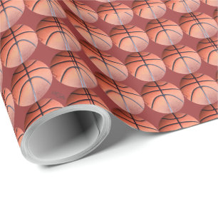 Sports Basketball Wrapping Paper