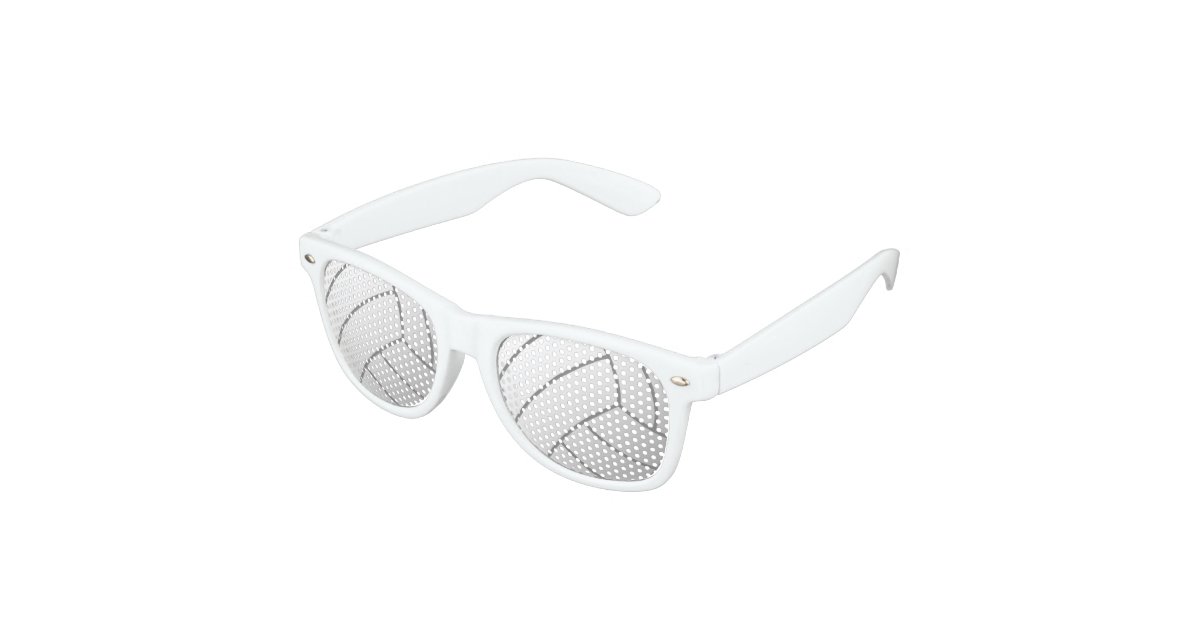 Sports Beach Volleyball Fan Retro Sunglasses | Zazzle.com