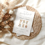 Sports Bear Baby Shower. Bearly Wait Invitation<br><div class="desc">sports bear baby shower invitation,  we can bearly wait shower, football baby shower, baby boy baby shower , football bear baby shower, tailgate and celebrate , multi sport baby shower, all star sport baby shower, basketball baby shower, golf baby shower,  


Images maybe be a subject to AI.</div>