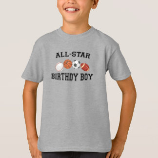 sports birthday boy T-Shirt