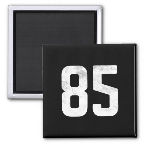 Sports Block Number 85 For Football Baseball Baske Magnet