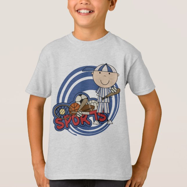 Sports Boy - Baseball Tshirts and Gifts (Front)
