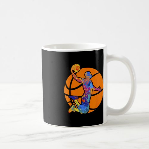 Sports Boys Basketball Player Basketball Graphic 1 Coffee Mug