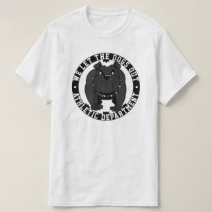Sports Bulldogs We Let The Dogs Out School Mascot T-Shirt