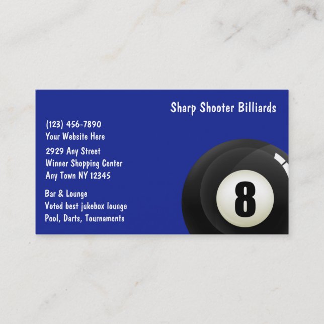 Sports Business Cards (Front)