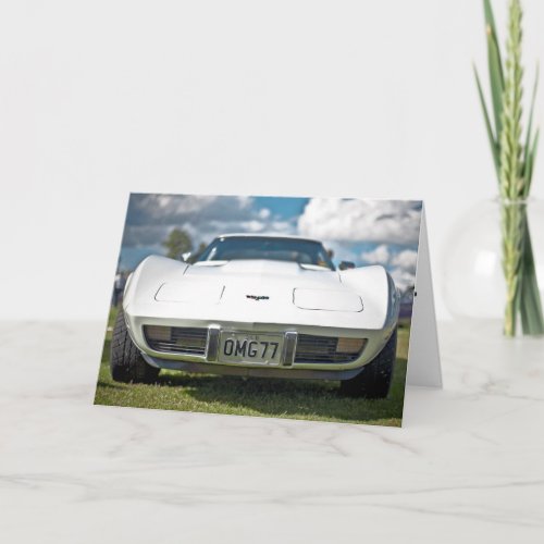 SPORTS CAR CLASS ACT BIRTHDAY CARDS