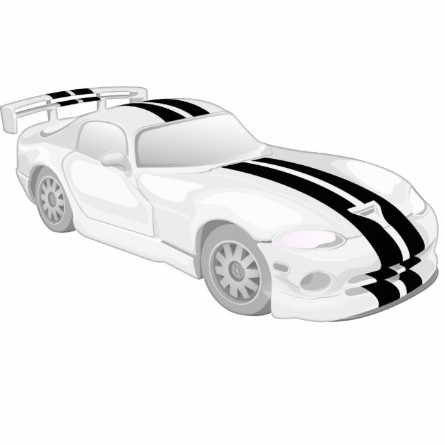 Sports Car Cutout (Front)