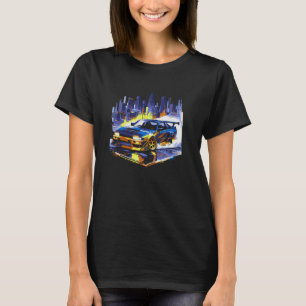 Sports Car Drift Street Racing Men Boys Graphic T-Shirt