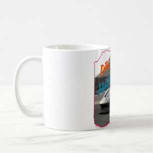Sports car drifting mug