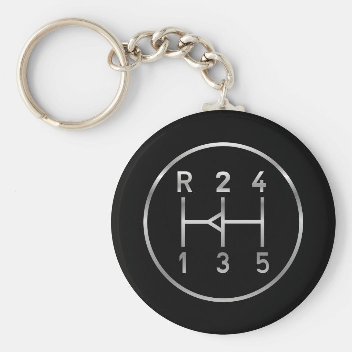 car gear keychain
