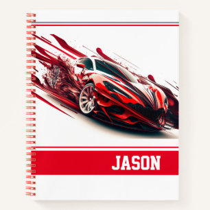 Sports Car Notebook